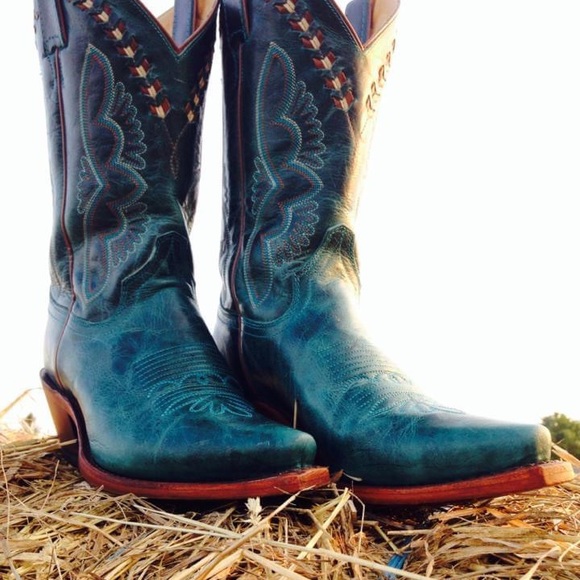 Justin Cowboy Boots woman’s - Picture 4 of 4